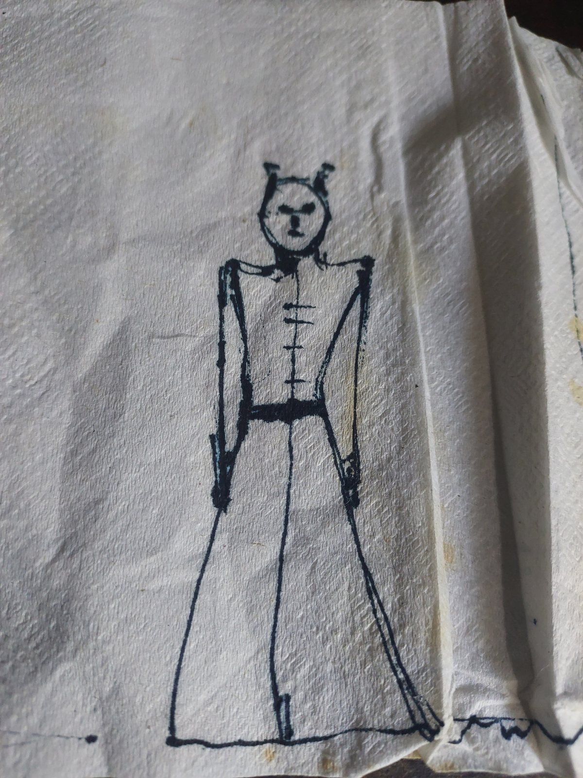 Drawing on Paper by Ines Grimaux