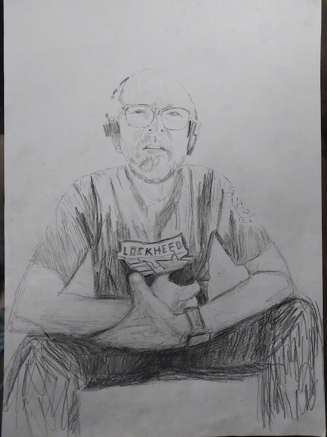 Drawing on Paper by Ines Grimaux